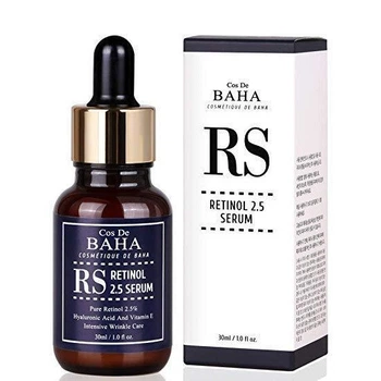 Омолаживающая сыворотка с ретинолом Cos De BAHA RS Retinol 2,5 Serum 30 ml (879087654130КР)
