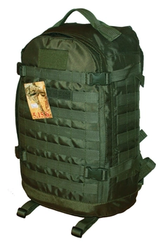 Тактичний, штурмової супер-міцний рюкзак 5.15.b 32 літрів олива 1200 ден.