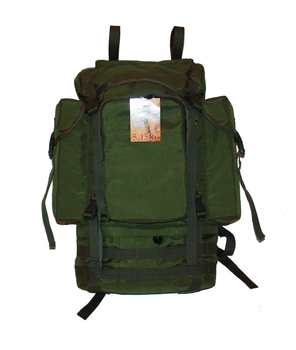 Туристический армейский супер-крепкий рюкзак 5.15.b 65 литров Олива 1200 ден оксфорд