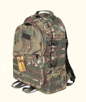 Тактический походный крепкий рюкзак 5.15.b с органайзером 40 литров мультикам