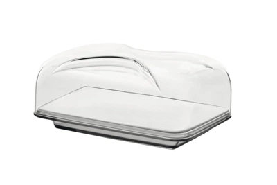 Блюдо для сыра Guzzini Gocce 27010092 11.5х25.5х18 см серое