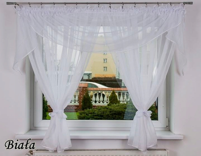 Штора-вуаль Verona Kolonia 150 х 400 см (0645760868219W) білий