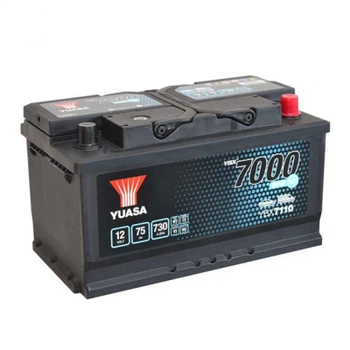 Автомобільний акумулятор Yuasa 12V 75Ah EFB Start Stop Battery (YBX7110)