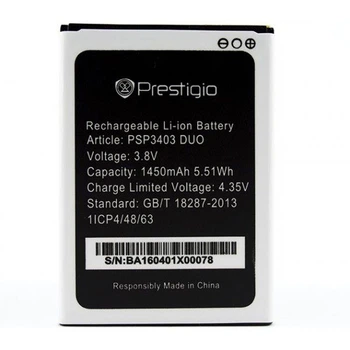 Аккумулятор Prestigio PSP3403 / PSP3413 [Original PRC] 12 мес. гарантии