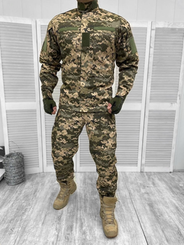 Тактическая военная форма комплект Уставной ГОСТ ( Китель + Штаны ), Камуфляж: Пиксель ВСУ, Размер: XL