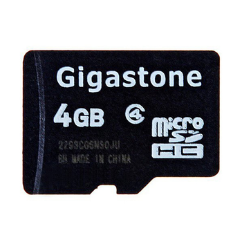 Карта памяти Gigastone (USA) microSDHC 4GB Class 4 Gigastone (20801)