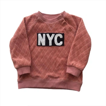 Свитшот для девочки "NYC" коралловый Petit by Sofie Schnoor 74см(6-9 м) (31481)