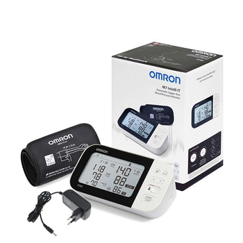 Тонометр Omron M7 Intelli IT (HEM-7361T-EBK) Bluetooth + адаптер