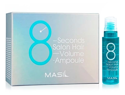 Маска-филлер для объема волос Masil 8 Seconds Salon Hair Volume Ampoule, 10шт по 15мл (8809744060446)