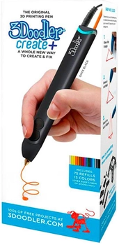 3D-ручка 3Doodler Create Plus Чорна (8CPSBKEU3E)