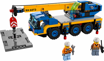 Zestaw klocków LEGO City Żuraw samochodowy 340 elementów (60324)