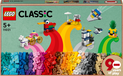 Zestaw klocków LEGO Classic 90 lat zabawy 1100 elementów (11021)