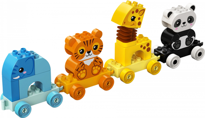 Zestaw klocków LEGO DUPLO My First Pociąg ze zwierzątkami 15 elementów (10955)