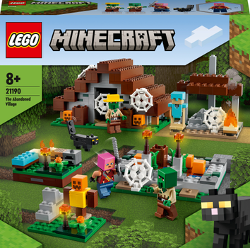 Конструктор LEGO Minecraft Покинуте село 422 деталей (21190)