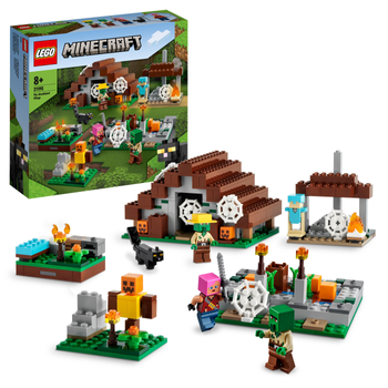 Zestaw klocków LEGO Minecraft Opuszczona wioska 422 elementy (21190)