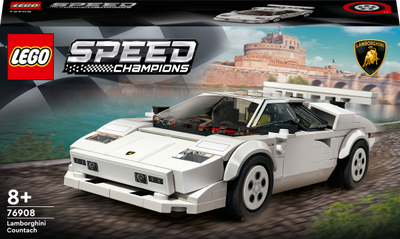 Zestaw klocków LEGO Speed Champions Lamborghini Countach 262 elementy (76908)