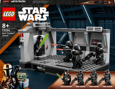 Zestaw klocków LEGO Star Wars Atak mrocznych szturmowców 166 elementów (75324)