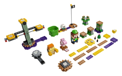 Zestaw klocków LEGO Super Mario Zestaw startowy Przygody z Luigim 280 elementów (71387)