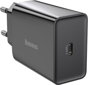Мережевий зарядний пристрій Baseus Speed Mini Quick Charger 1C 20W EU Black (CCFS-SN01)