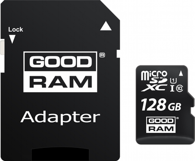 Goodram microSDXC 128GB UHS-I class 10 + adapter (M1AA-1280R12)