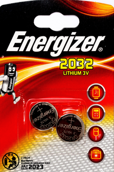 Bateria Energizer Lithium CR2032 2szt (7638900248357)