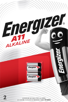 Baterie Energizer A11/E11A Alkaliczne 2 szt. (E301536100)
