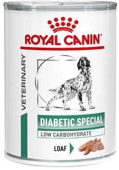 Вологий корм для дорослих собак Royal Canin Diabetic Special Lc Dog Cans 0.41 кг (9003579307298)