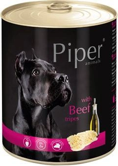 Mokra karma dla psów DOLINA NOTECI Piper z żołądkami wołowymi - puszka 800g (5902921302391)