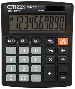 Kalkulator elektroniczny Citizen SDC-810NR 10-cyfrowy (SDC-810NR)