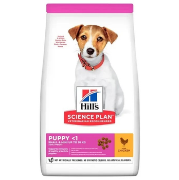 Сухой корм для щенков Hill's Science Plan Puppy Small & Miniature (курица) 300г