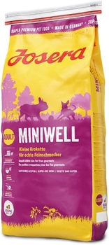 Sucha karma dla psów małych ras JOSERA Miniwell 15 kg (4032254740728)