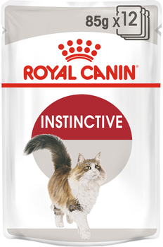 Mokra karma dla dorosłych kotów Royal Canin Instinctive in Gravy 12 x 85 g (9003579308738)
