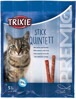 Przysmak dla kota TRIXIE Premio 42725 z łososiem i pstrągiem 5 szt. x 5 g (4011905427256)