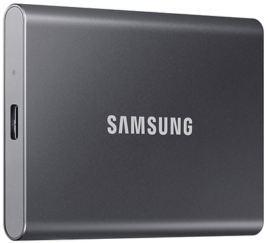 Dysk SSD Samsung Portable T7 1TB USB 3.2 Type-C (MU-PC1T0T/WW) External Grey