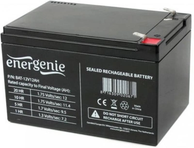 Akumulator EnerGenie 12V 12Ah (BAT-12V12AH)