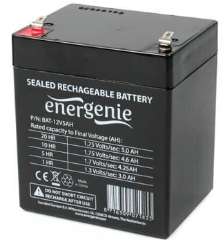 Акумуляторна батарея EnerGenie 12V 5Ah (BAT-12V5AH)