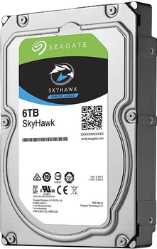 Жорсткий диск Seagate SkyHawk HDD 6TB 5400rpm 256MB ST6000VX001 3.5 SATAIII