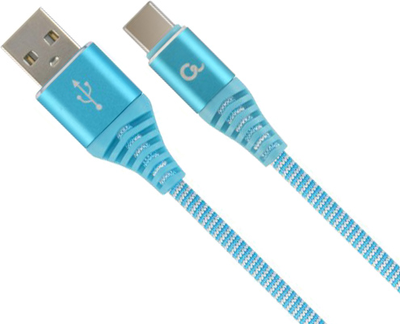 Cablexpert USB - USB typu C 1 m niebieski (CC-USB2B-AMCM-1M-VW)