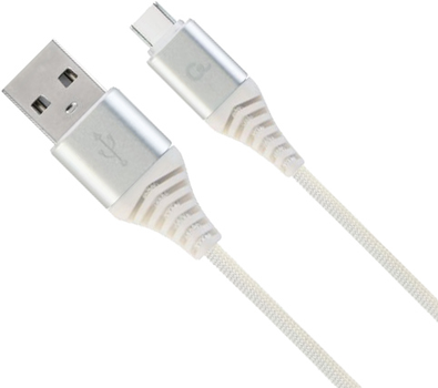 Кабель Cablexpert USB — USB Type-C 1 м White (CC-USB2B-AMCM-1M-BW2)