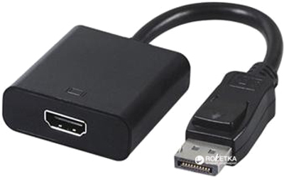 Adapter Cablexpert A-DPM-HDMIF-002 DisplayPort na HDMI 0,1 m (A-DPM-HDMIF-002)