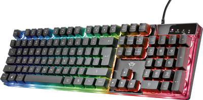 Клавіатура дротова Trust GXT 835 Azor Illuminated Gaming Keyboard USB (TR23651)