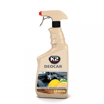 Uniwersalny odświeżacz powietrza "cytryna" / K2 Deocar Lemon 700 ml (m115lm) (K20419)