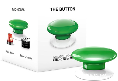 Inteligentny przycisk FIBARO The Button Z-Wave Green (FGPB-101-5_ZW5)