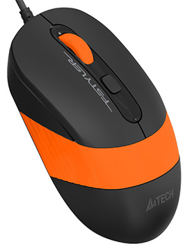 Mysz A4Tech FM10 USB Pomarańczowa (4711421941976)