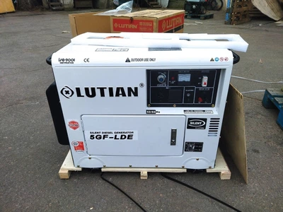 Дизельный Генератор LUTIAN 5GF-LDE в кожухе 5,5 кВт +Электростартер +AVR