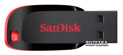 Pendrive SanDisk Cruzer Blade 128GB (SDCZ50-128G-B35)