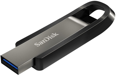 SanDisk Extreme Go 128GB USB3.2 Black-Silver (SDCZ810-128G-G46)