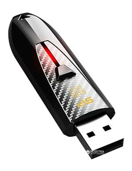 Silicon Power Blaze B25 32GB USB 3.0 Black (SP032GBUF3B25V1K)