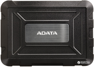 Kieszeń zewnętrzna ADATA ED600 na HDD/SSD 2.5" SATA III - USB 3.1 (AED600U31-CBK)