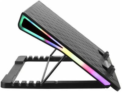 Охолоджувальна підставка для ноутбука Esperanza EGC101 Black/RGB